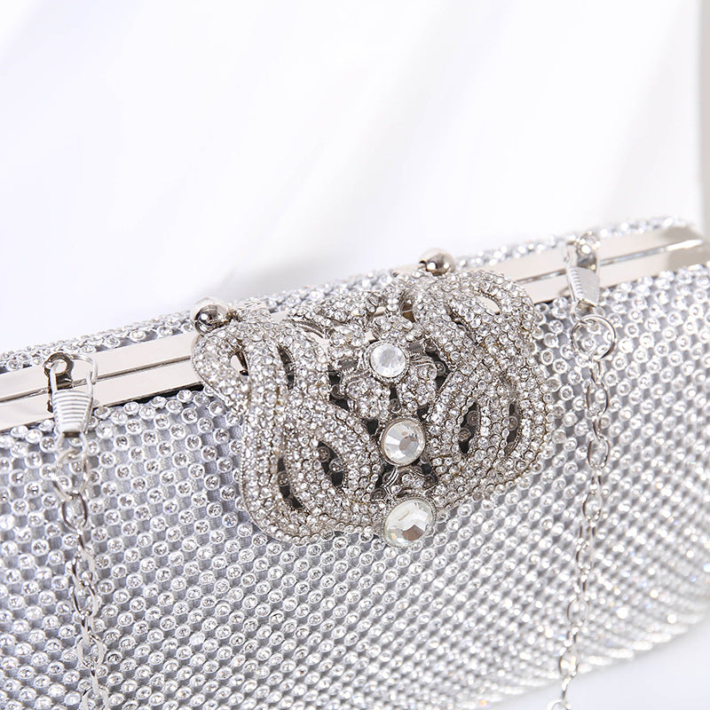 Wholesale Oxford Cloth Diamond Chain Clutch Bag